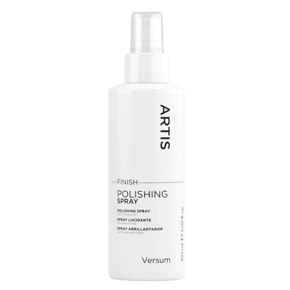 Finish Polishing Spray Versum for instant shine and frizz control on all hair types