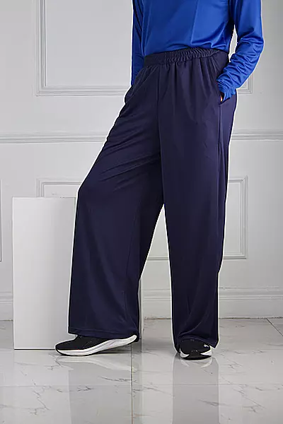 PLAIN NAVY TROUSER