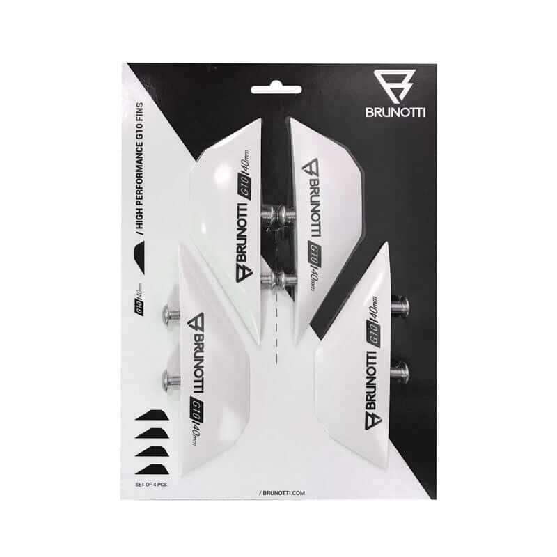 USADO | Quillas G10 - Blancas (x4) | 40 mm | | | | Brunotti