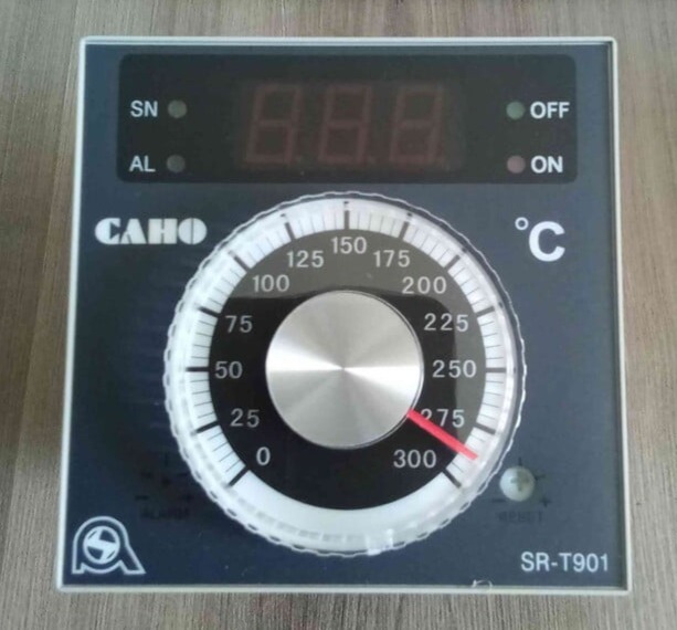 CONTROL DE TEMPERATURA CAHO