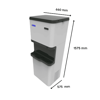 Dimension of Blue Star Water Cooler Platinum Series P6080UVROE-SL (Standard)