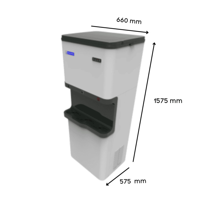 Dimension of Blue Star Water Cooler Platinum Series P6080UVROE-SL (Standard)
