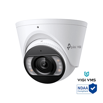 VIGI 5MP Turret Network Camera, Full-Colour, Active Defense