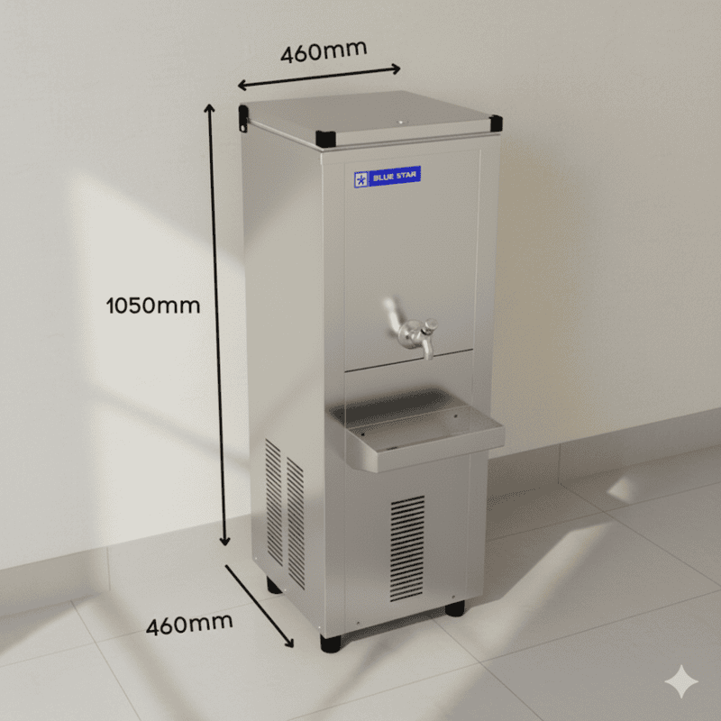 Blue Star Storage Water Cooler SWC series-SWC1515SS