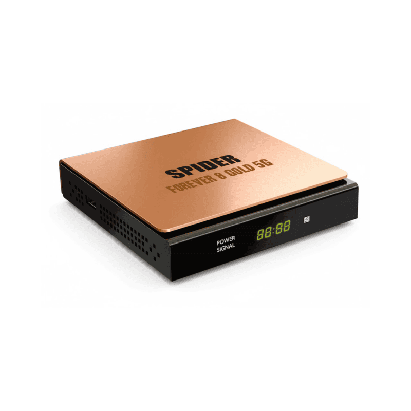 Spider Forever 8 5G � High-Speed 4K Android TV Box with 5G