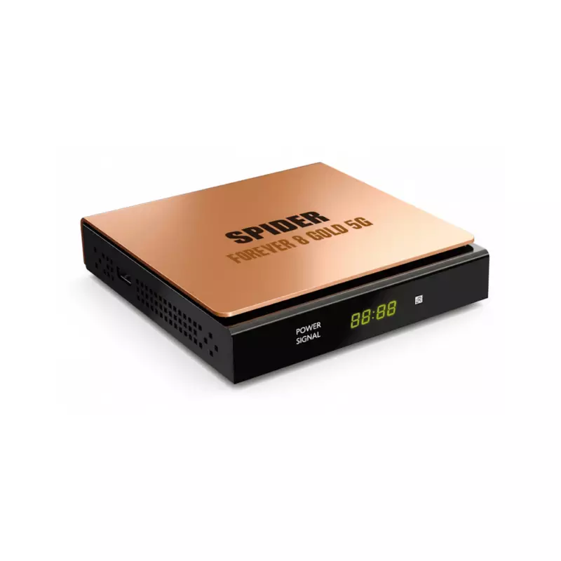 Spider Forever 8 5G � High-Speed 4K Android TV Box with 5G