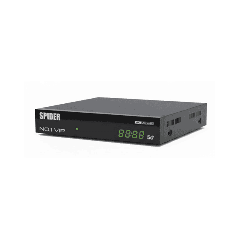 Spider Number One Satellite Receiver | 4K UHD & IPTV Streaming