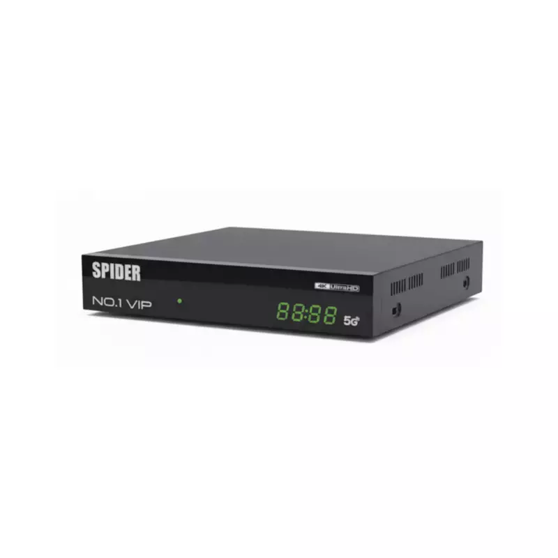 Spider Number One Satellite Receiver | 4K UHD & IPTV Streaming