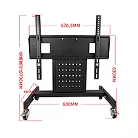 TV Floor Tilt Stand Up to 65" MODEL 602 | BRACKETS