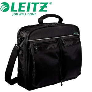 PREM. LAPTOP BAG PLUS LEITZ #6021-95 BLK