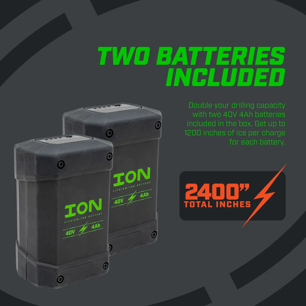 Ion Alpha Pro Auger (2 Batteries)