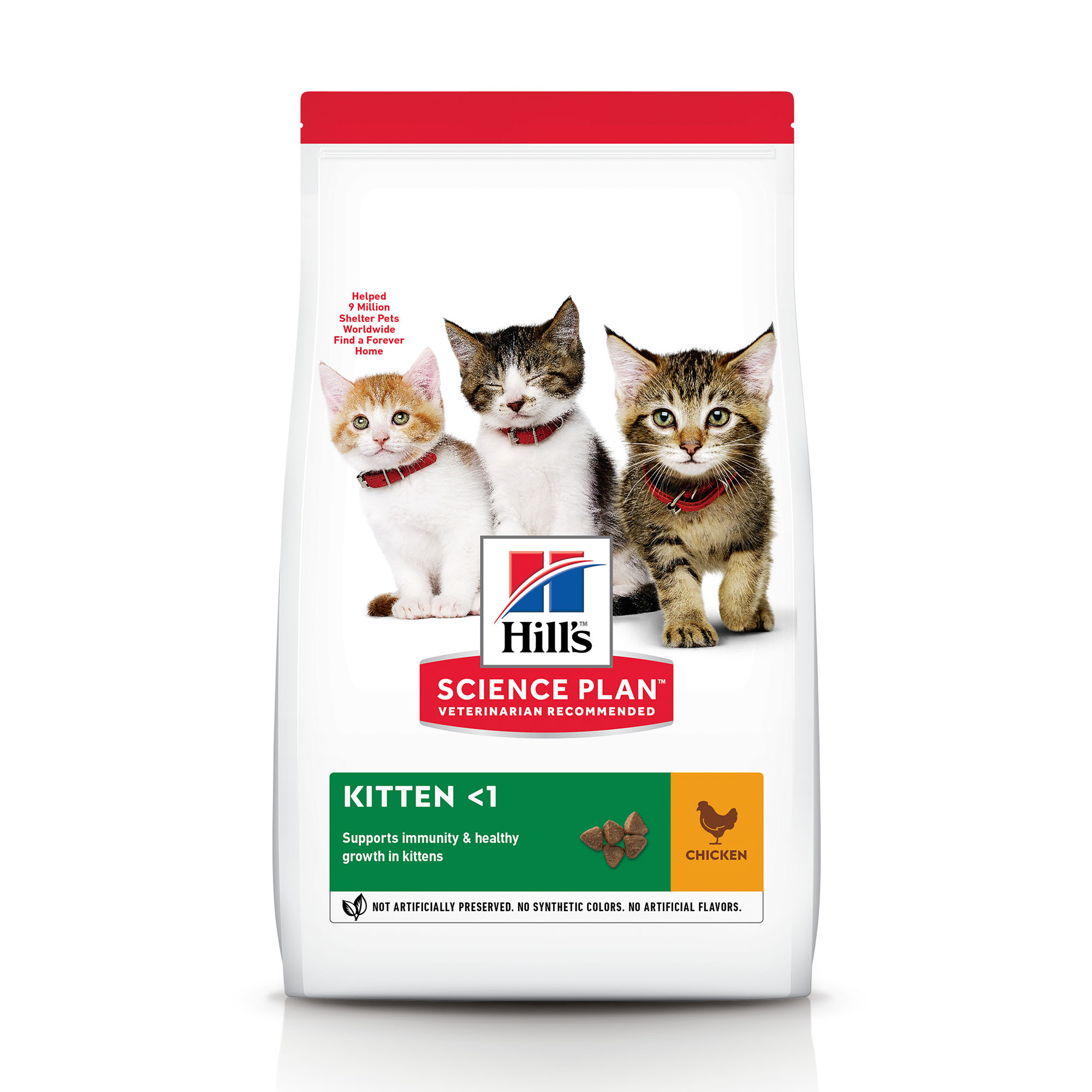 Hills Science Plan Kitten Healthy Development w/ Chicken 400G Hills Science Plan Kitten Healthy Development w/ Chicken 400G