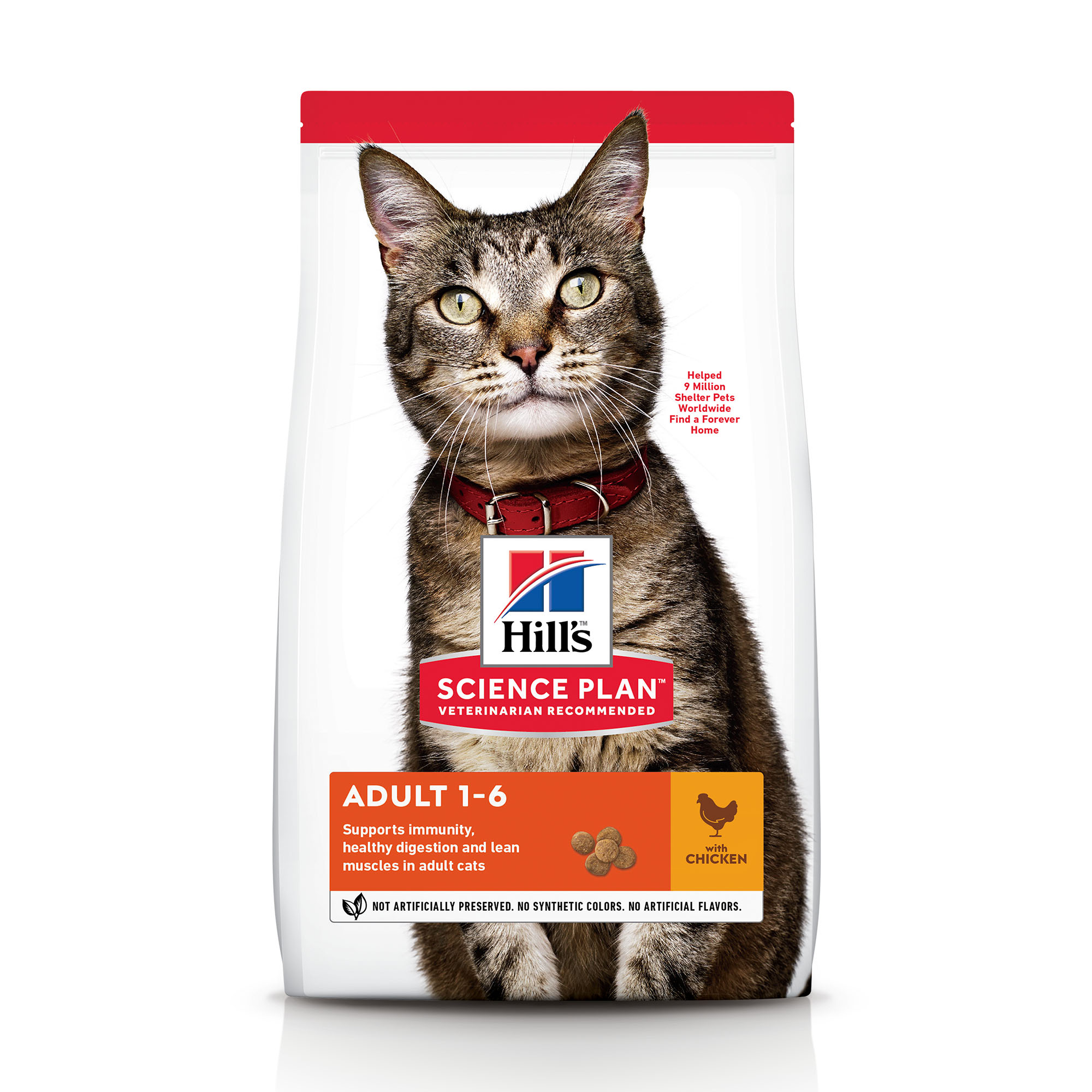 Hills Science Plan  Adult Cat  w/Chicken 1.5kg Hills Science Plan  Adult Cat  w/Chicken 1.5kg
