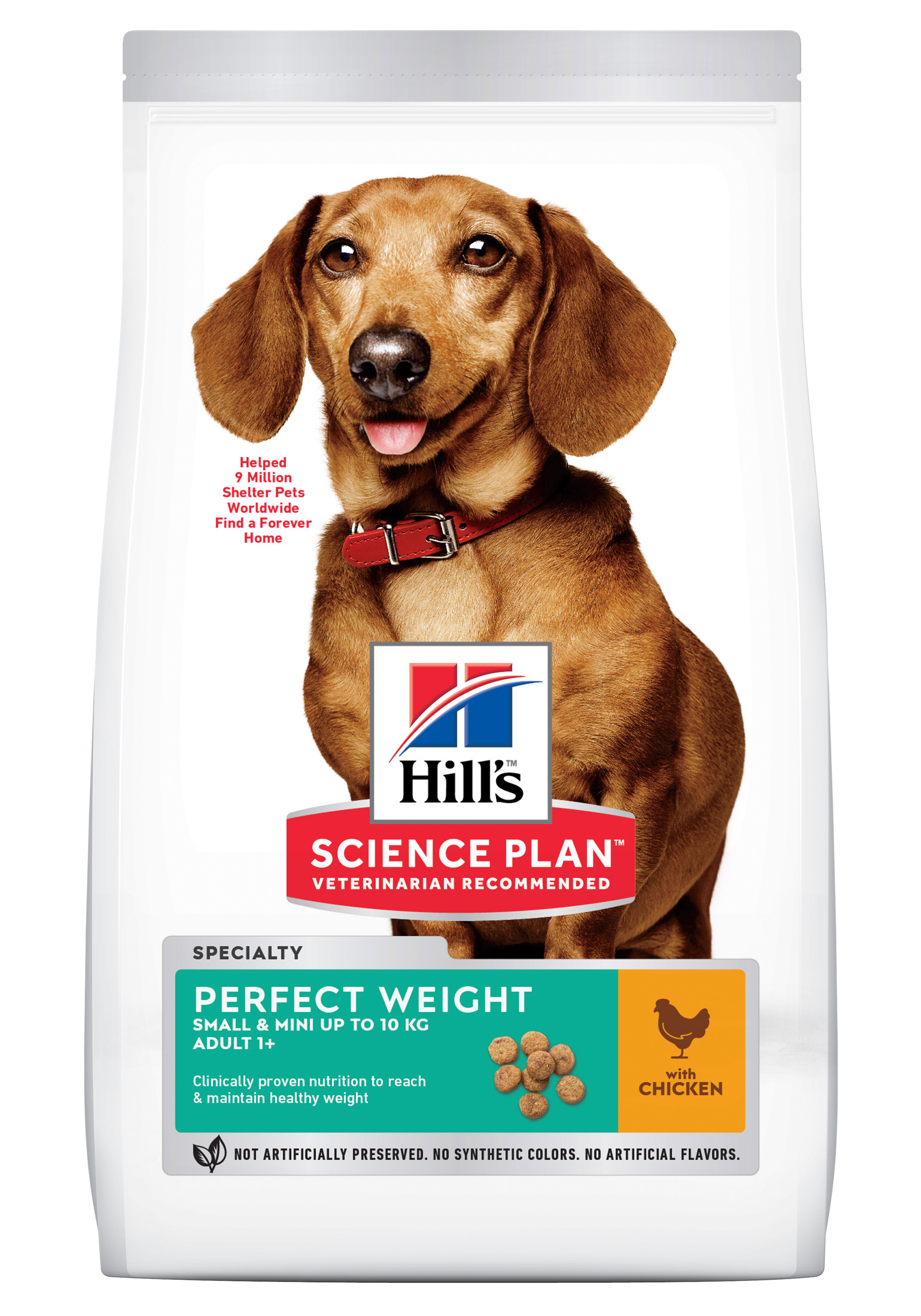 Hills Science Plan Canine Adult Perfect Weight Small & Mini w/Chicken 1.5kg Hills Science Plan Canine Adult Perfect Weight Small & Mini w/Chicken 1.5kg