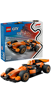 60442 F1 DRIVER WITH McLaren race car