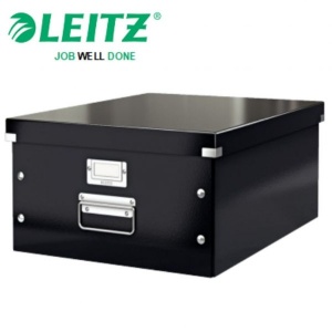STORAGE BOX LEITZ #6045-95 LARGE BLK A3