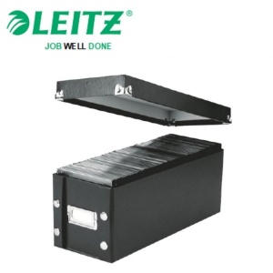 LEITZ STORAGE BOX - BLACK #6065-95