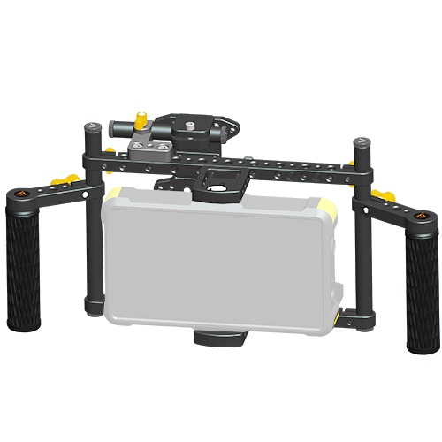 E-Image Q100SE DIRECTOR MONITOR CAGE WITH V-LOCK BATTERY PLATE