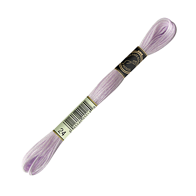 Madejas Hilo Bordar Color 24 Paquete por 6 Madejas por 8 Metros