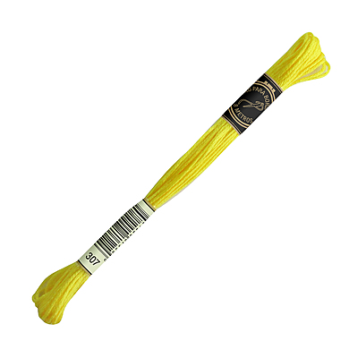 Madejas Hilo Bordar Color 307 Paquete por 6 Madejas por 8 Metros