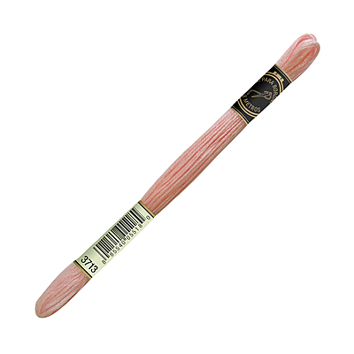 Madejas Hilo Bordar Color 3713 Paquete por 6 Madejas por 8 Metros