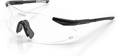 ESS Eyewear Eye Safety Systems ICE-One Ballistic Eyeshield, Clear Lens, White, 2.4 (740-0005)