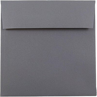 JAM PAPER Premium Dark Gray Invitation and Business Envelopes