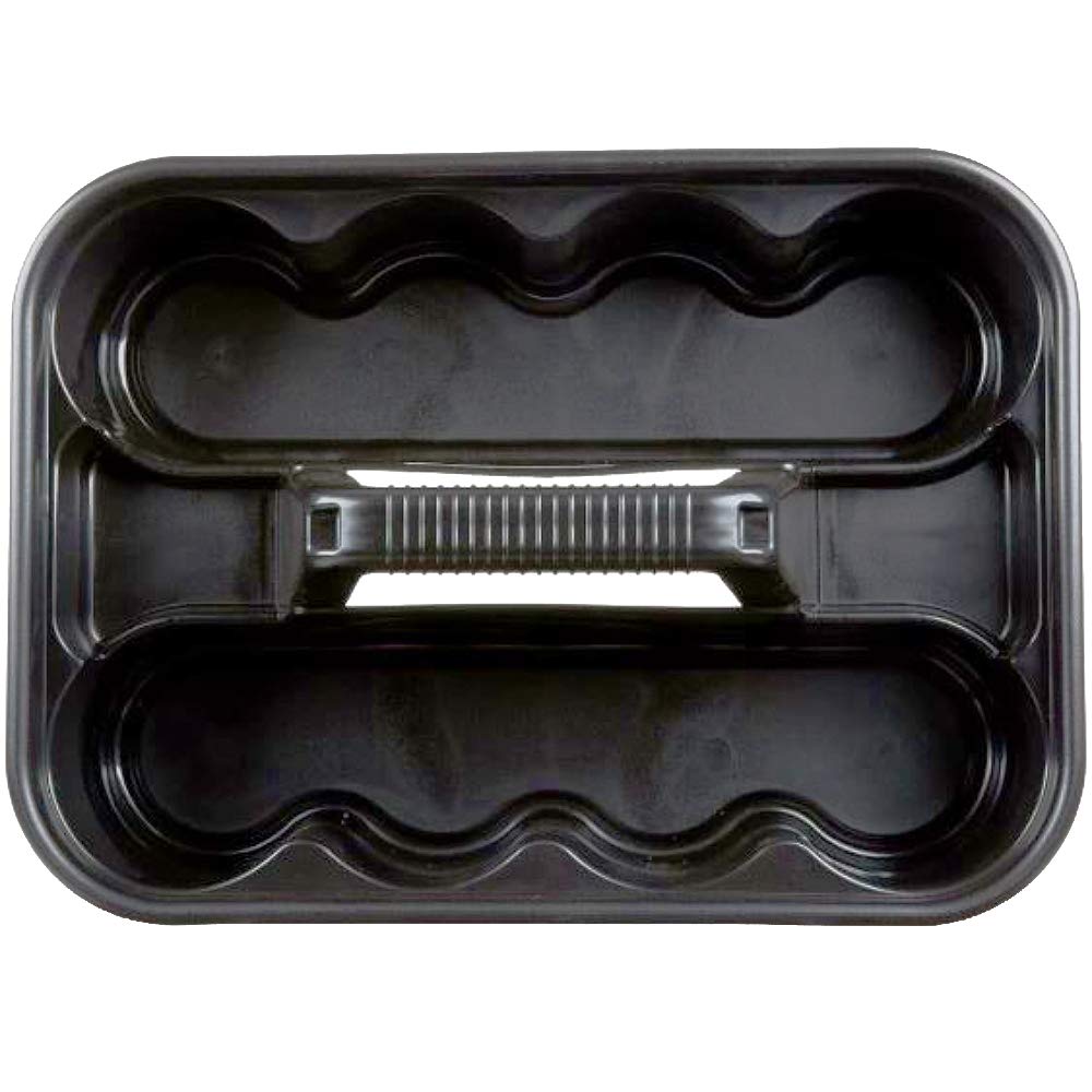 Rubbermaid Commercial Products Deluxe Carry Caddy for Take-Out Coffee/Soft Drinks Postmates/Uber Eats/Food Delivery Cleaning