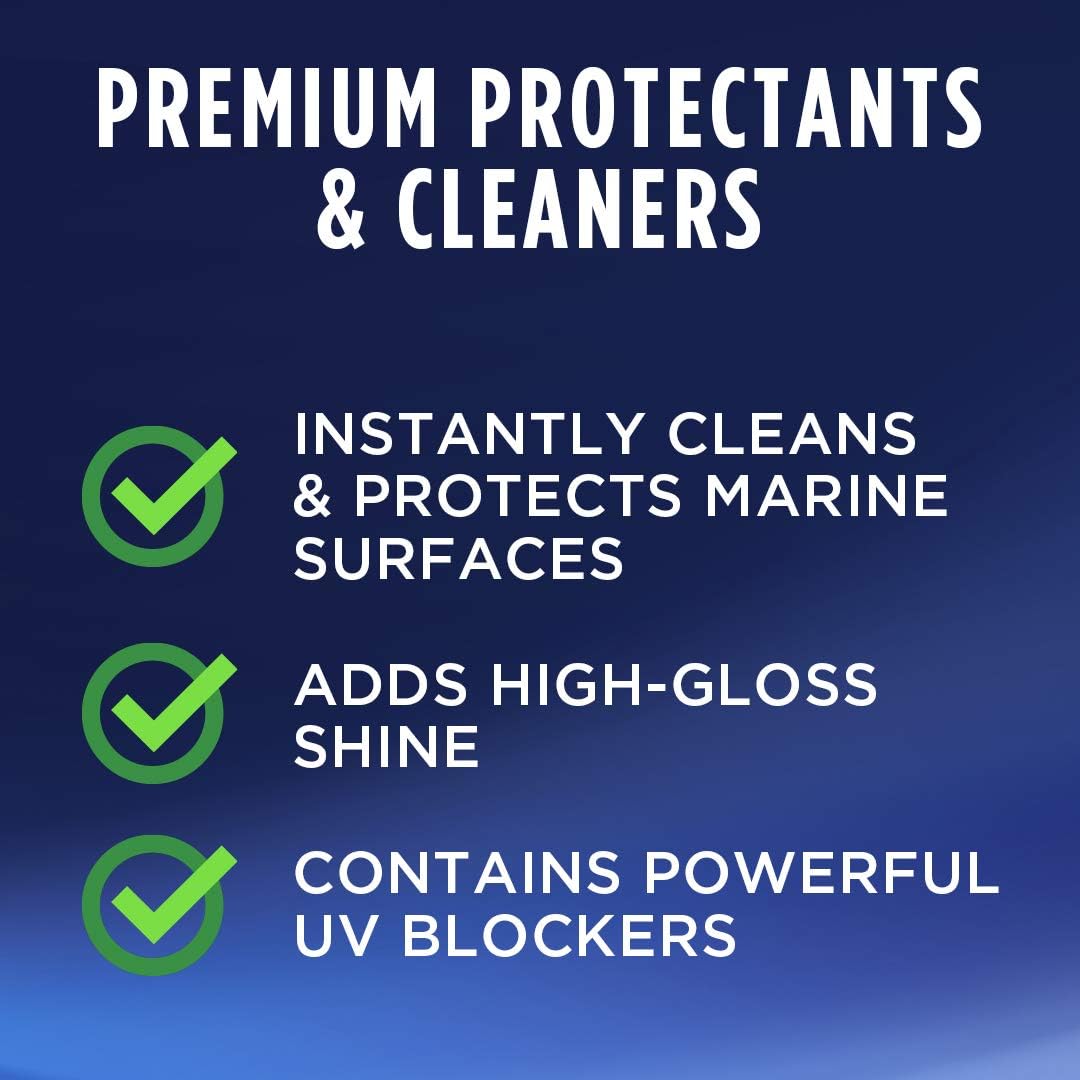 303 Products Marine Speed Detailer - Instantly Shines And Protects - UV Protection - Protects Against Fading - Removes Dust