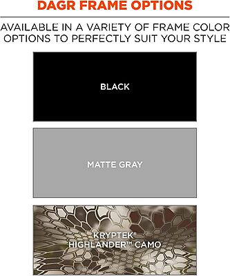 Ergodyne Skullerz DAGR Polarized Safety Sunglasses