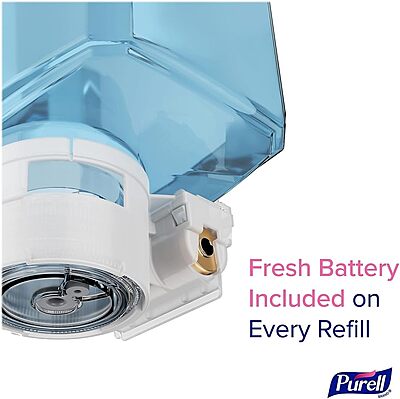 PURELL Healthy Soap ES10 Automatic Wall-Mounted Hand Soap Dispenser, White (8330-E1)