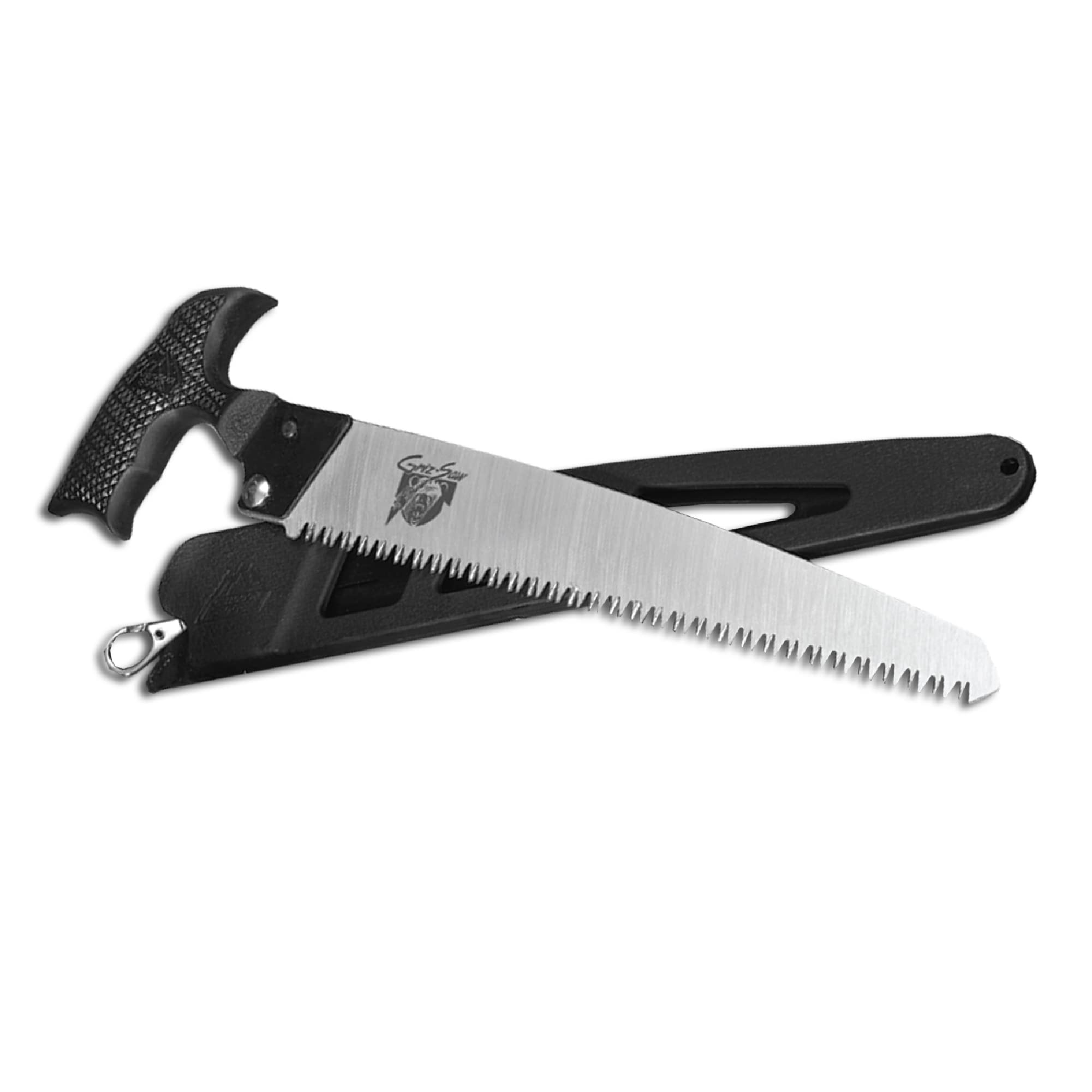 Outdoor Edge GrizSaw - Lightweight T-Handle Fixed Blade Outdoor-Hunting Saw with 8.0"