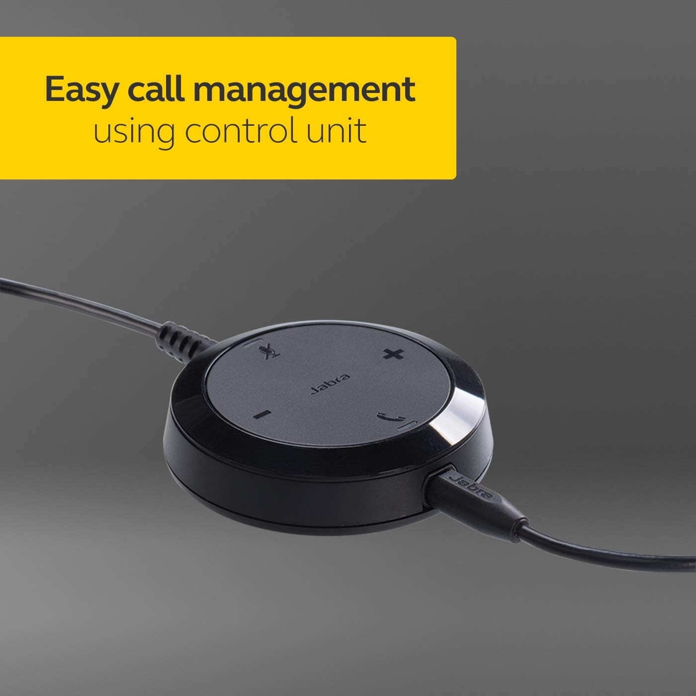 Jabra Evolve 30 II Wired On-Ear Headset - Unified Communications