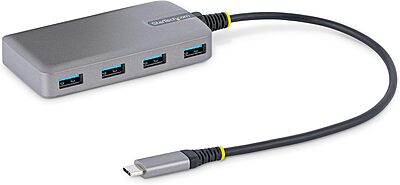 StarTech.com 4-Port USB-C Hub - USB-C to 4x USB-A (USB 3.0, 5Gbps)