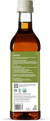 PURE&SURE - ORGANIC BLACK SESAME OIL 500ML