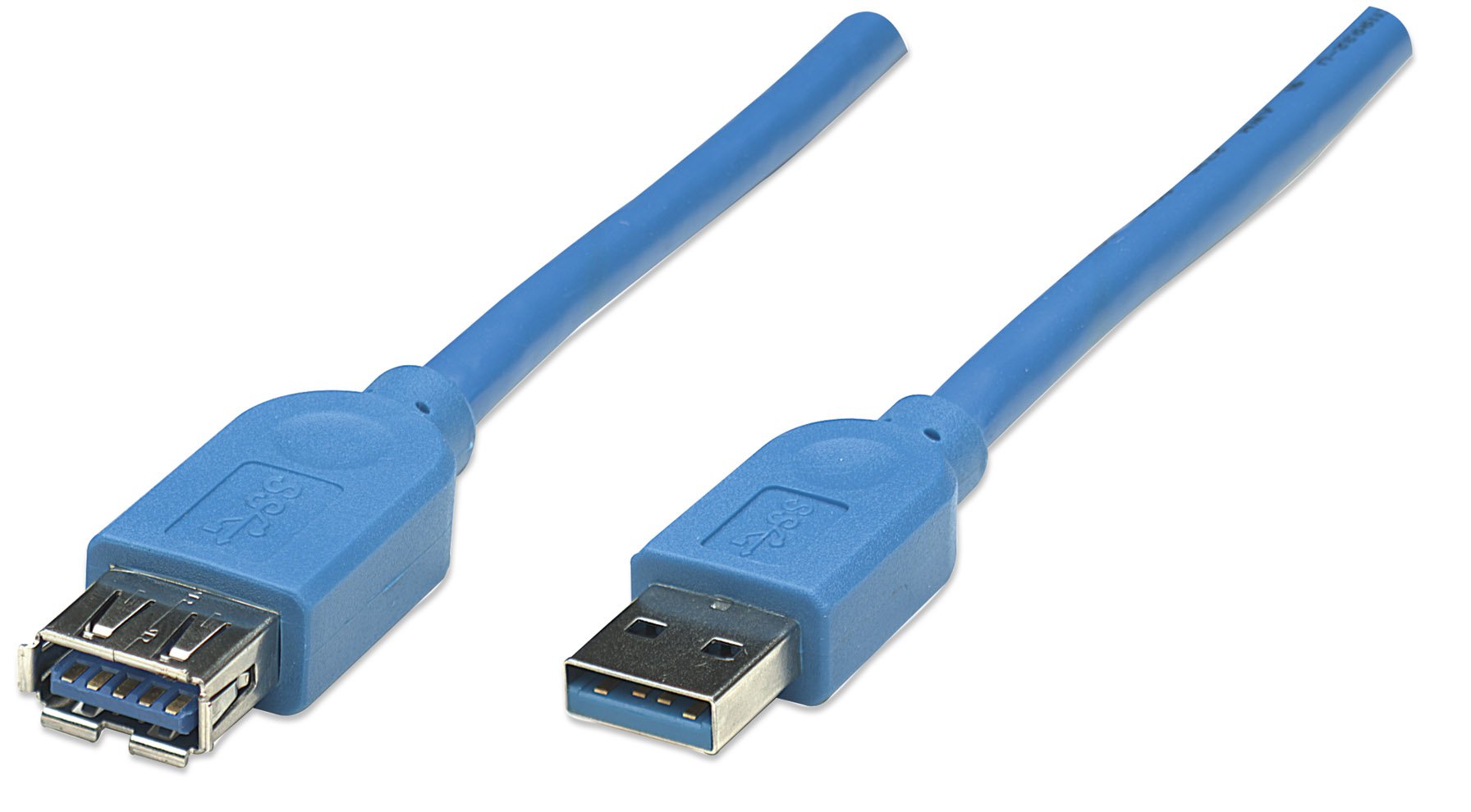 MANHATTAN SuperSpeed USB Extension Cable USB-A Male to Female (USB 3.0 5 Gbps)