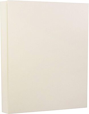 JAM PAPER Strathmore Cover Card Stock - Letter (8.5 x 11) - 50 Sheets