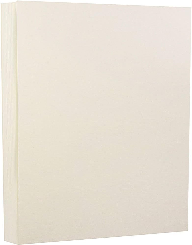 JAM PAPER Strathmore Cover Card Stock - Letter (8.5 x 11) - 50 Sheets