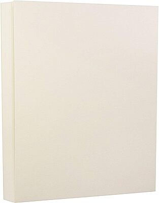 JAM PAPER Strathmore Cover Card Stock - Letter (8.5 x 11) - 50 Sheets