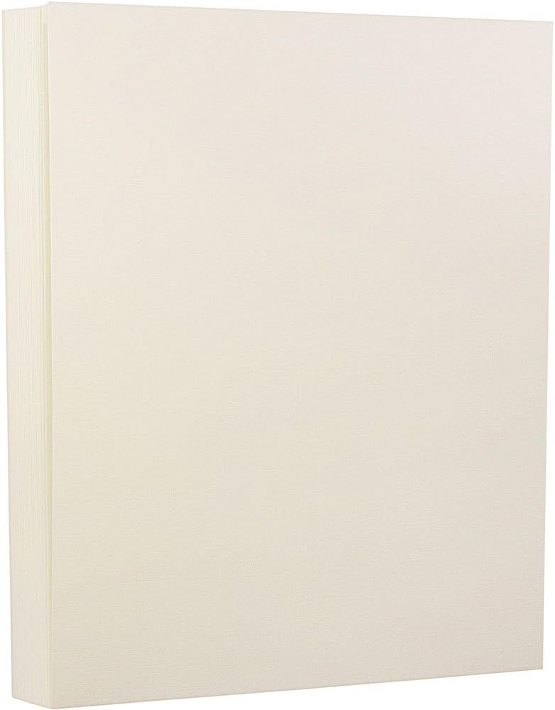 JAM PAPER Strathmore Cover Card Stock - Letter (8.5 x 11) - 50 Sheets