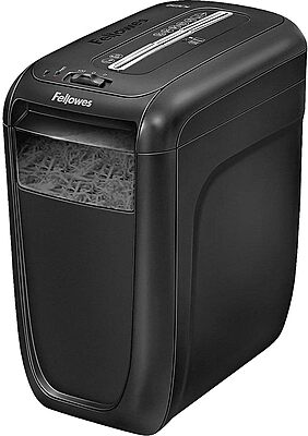 Fellowes 4606001 60Cs 10-Sheet Paper, Credit Card Shredder with Safety Features