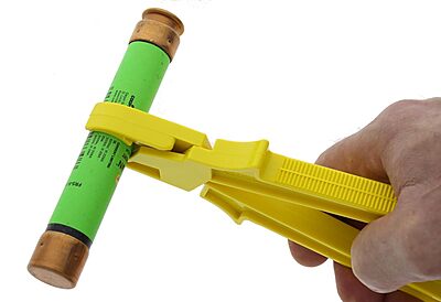 Ideal Industries Large Puller, 7-1/4 Inch Long for 0 to 100A/250V & 0 to 60A/600V, 9/16in to 1in Diameter Fuses