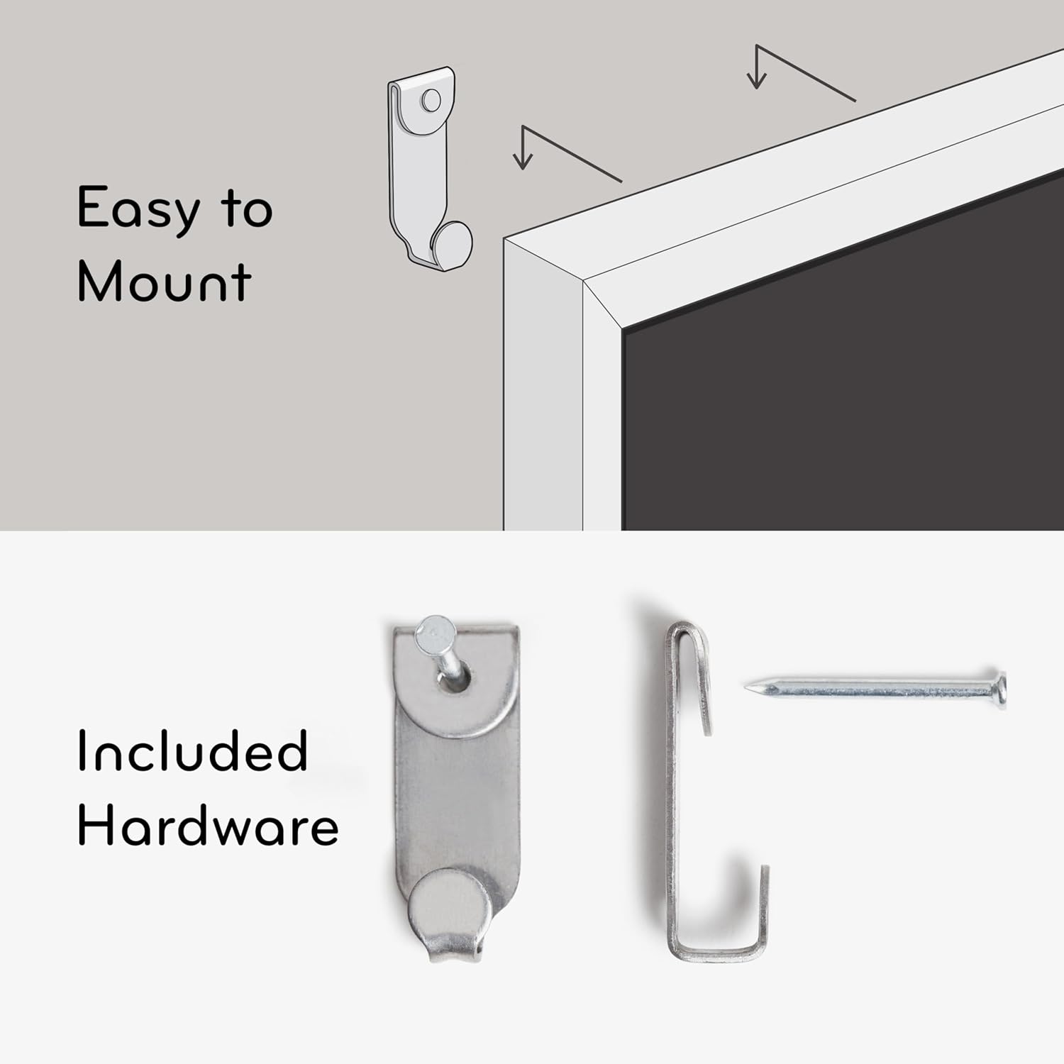 U Brands Magnetic Dry-Erase Board, 36 X 24 Inches, Black Wood Frame (311U00-01) 35"W x 23"H