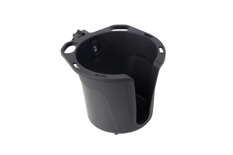 RAILBLAZA Black Kayak Cup Holder for Trackmounts with StarPort Compatible Base, Perfect for Mugs, Tumblers Bottles and More