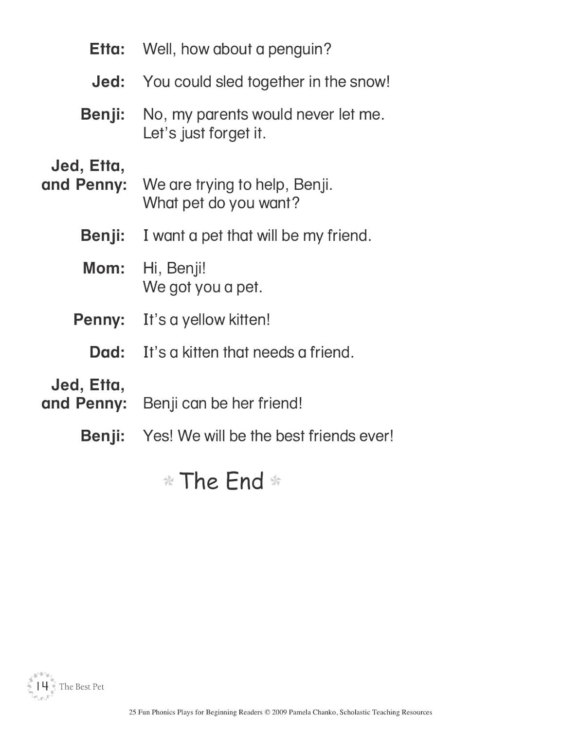 Scholastic 25 Fun Phonics Plays For Beginning Readers