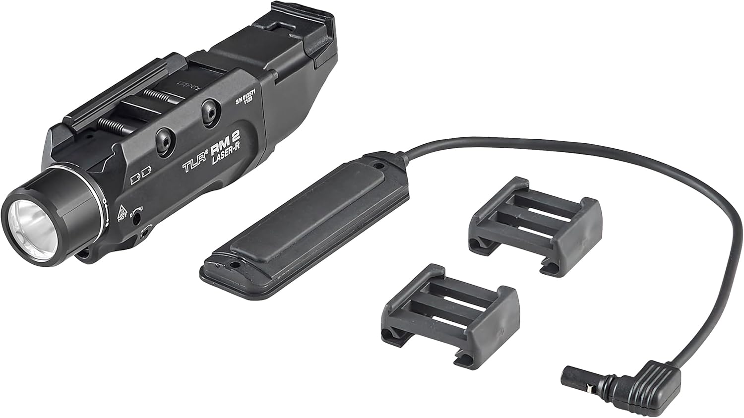 Streamlight 69447 TLR RM 2 1000-Lumen Rail-Mounted Tactical Weapon Light with Integrated Red Aiming Laser
