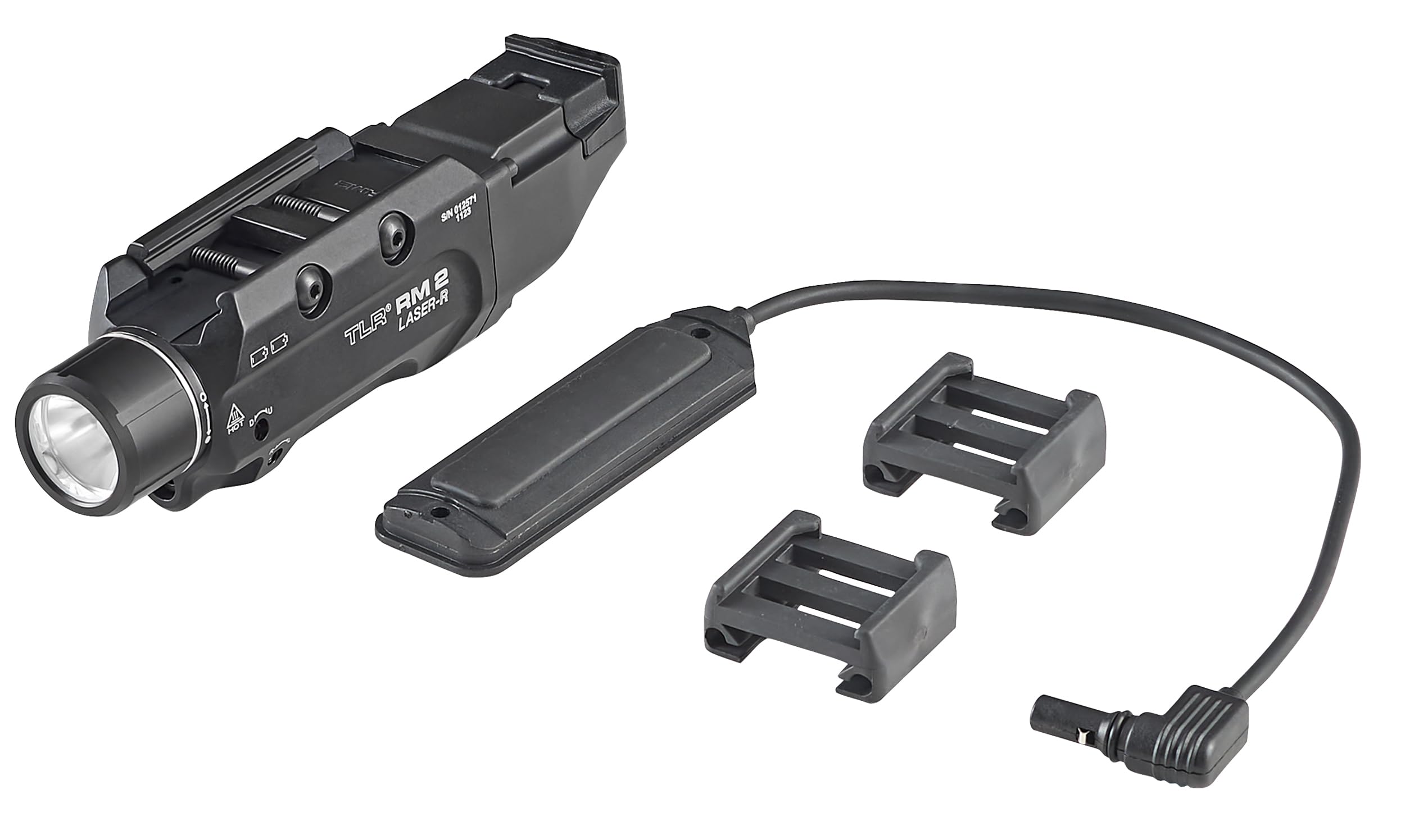 Streamlight 69447 TLR RM 2 1000-Lumen Rail-Mounted Tactical Weapon Light with Integrated Red Aiming Laser