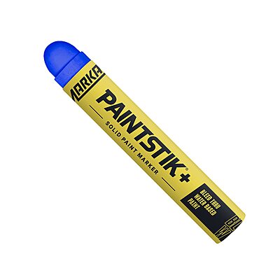 Markal 80735 BL-W Paintstik - Bleed Through Water Based Primer Solid Paint Marker, Blue (Pack of 12)