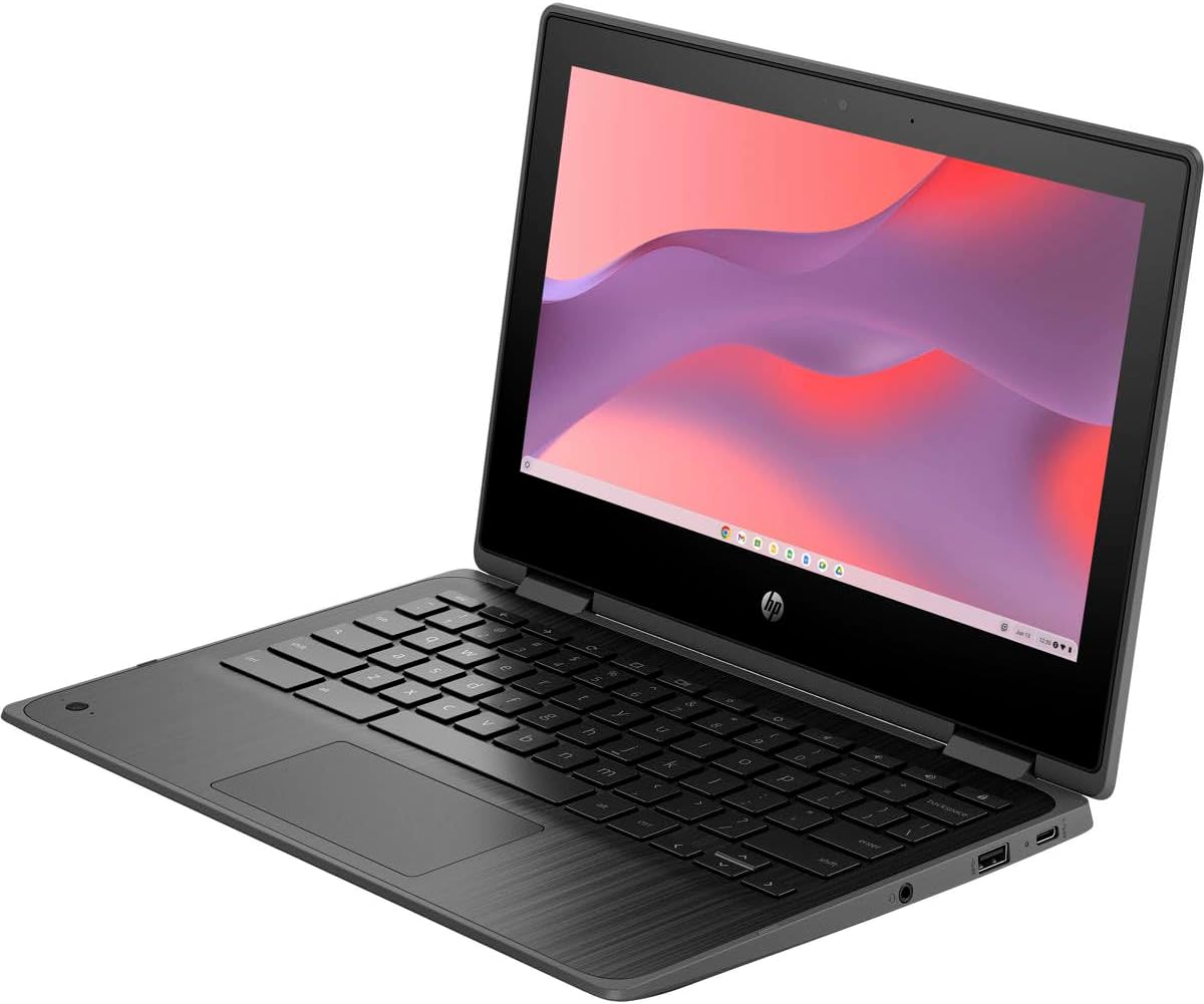 HP Fortis x360 G3 J 11.6" Touchscreen Rugged Convertible 2 in 1 Chromebook - HD - Intel Celeron N5100-8 GB