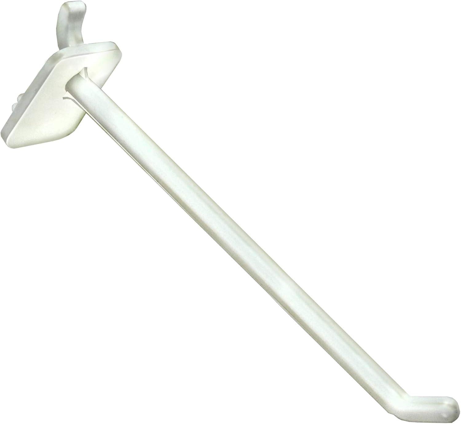 Azar Displays Lexan Locking Pegboard Hooks - Pack of 50